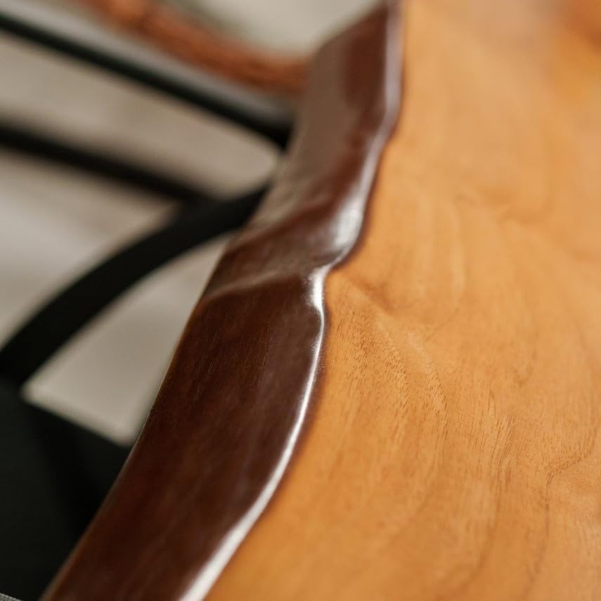 30" x 60" Walnut Wooden Table E71224