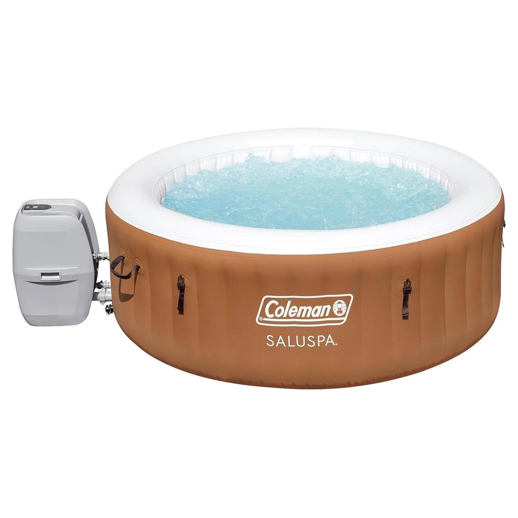 Inflatable Hot Tub Round Portable Outdoor Spa with Cover M9841