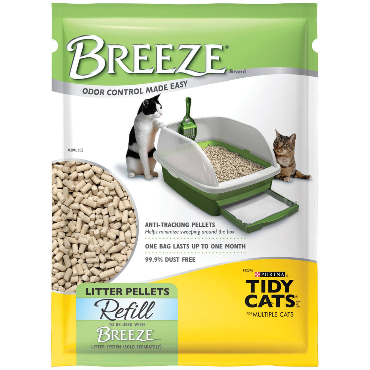 Cat Litter Pellets Refill, 3.5 lbs., Case of 6 L834