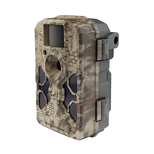 32MP Trail Camera (4-Pack) with Tree Mounts, No-Glow Flash, 100-Ft. IR Range, Kryptek Camo Bundle with Holder, 32GB Card, and Card Reader I54321
