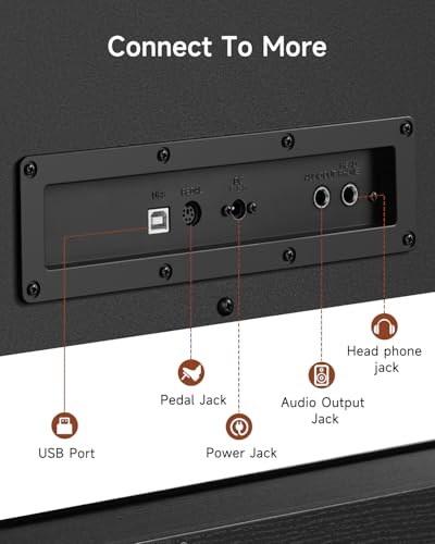 Black 88 Key Graded Weighted Digital Piano I619754