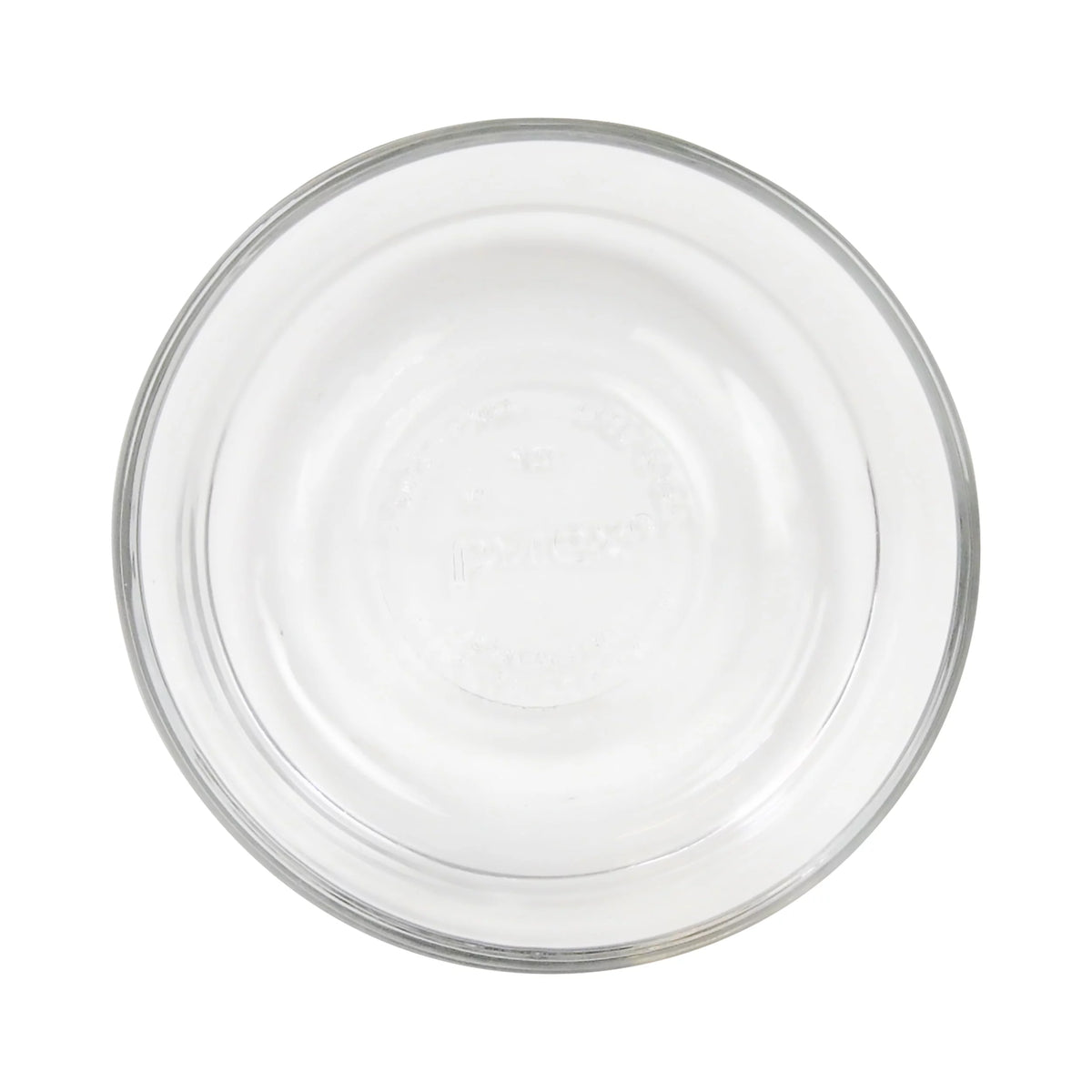 2-Cup Glass Food Storage Bowls with Red Plastic Lids F387158