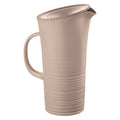 Pitcher With Lid Taupe X148780