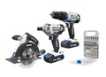 20-Volt 3-Tool Combo Kit with 50-Piece Accessory Kit N8576