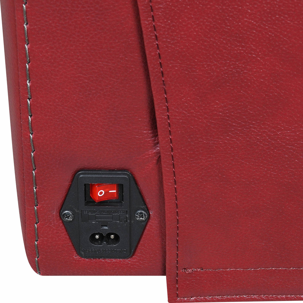Dark Red Power Recliner Chair W191169