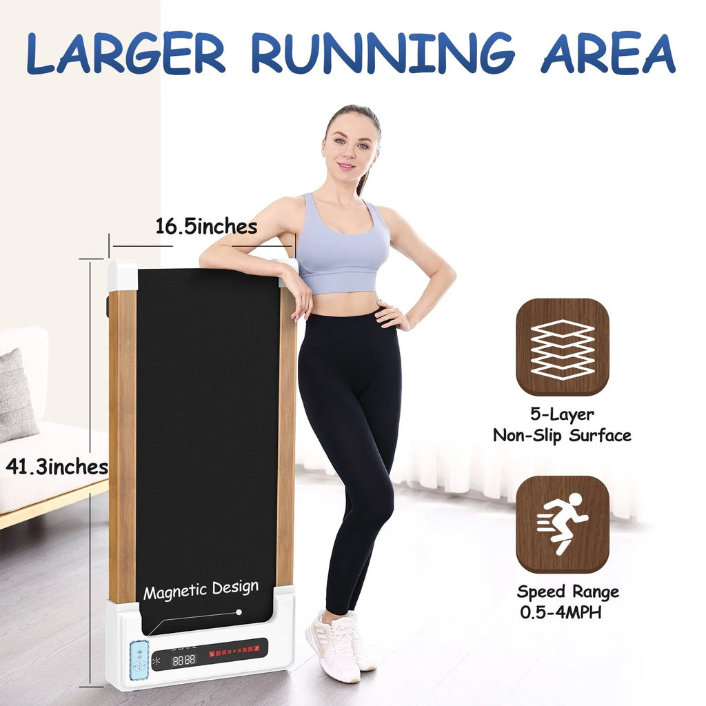 Walking Pad Treadmill 265 lbs Capacity with Remote Control D5935