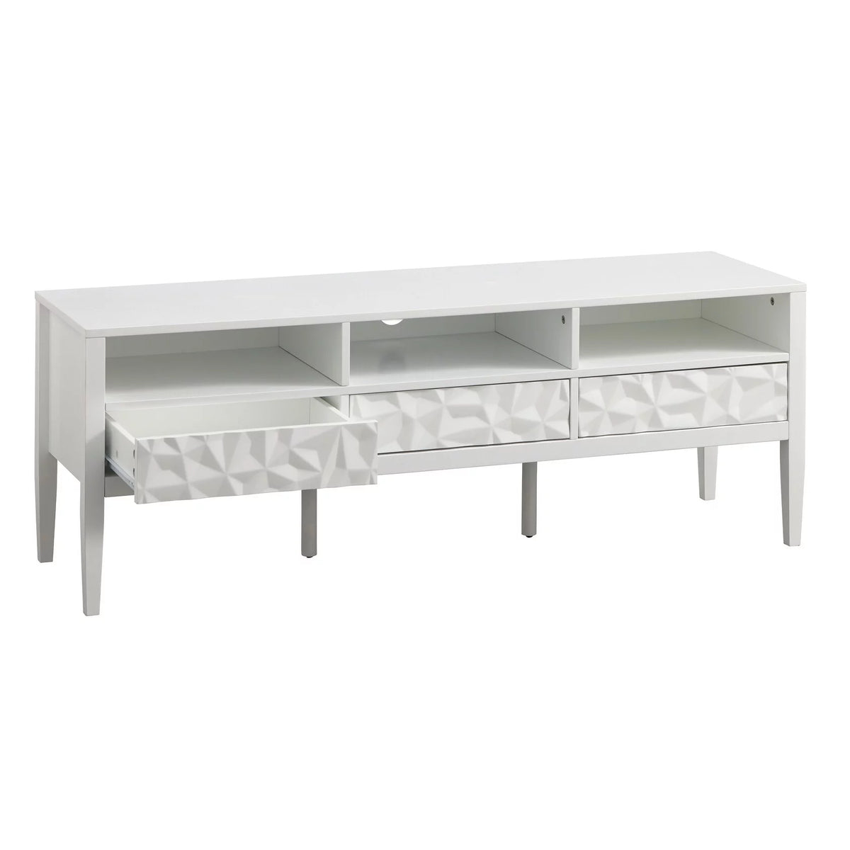 White TV Stand N3978