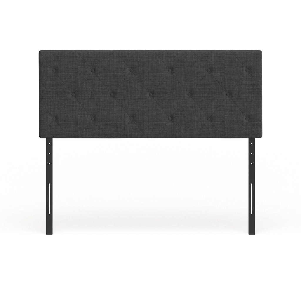 Gray Fabric Headboard, Full X11227