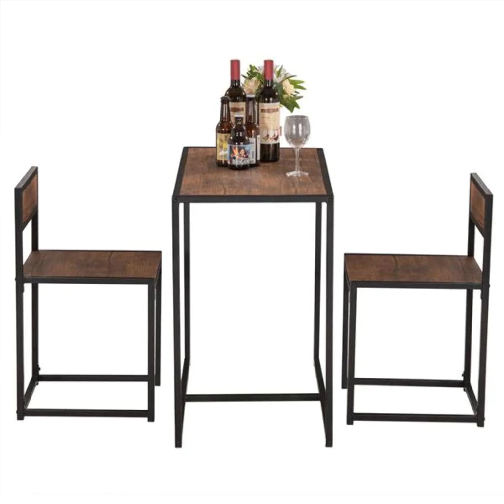 Wood Breakfast Table and Chair Three-Piece Q34289