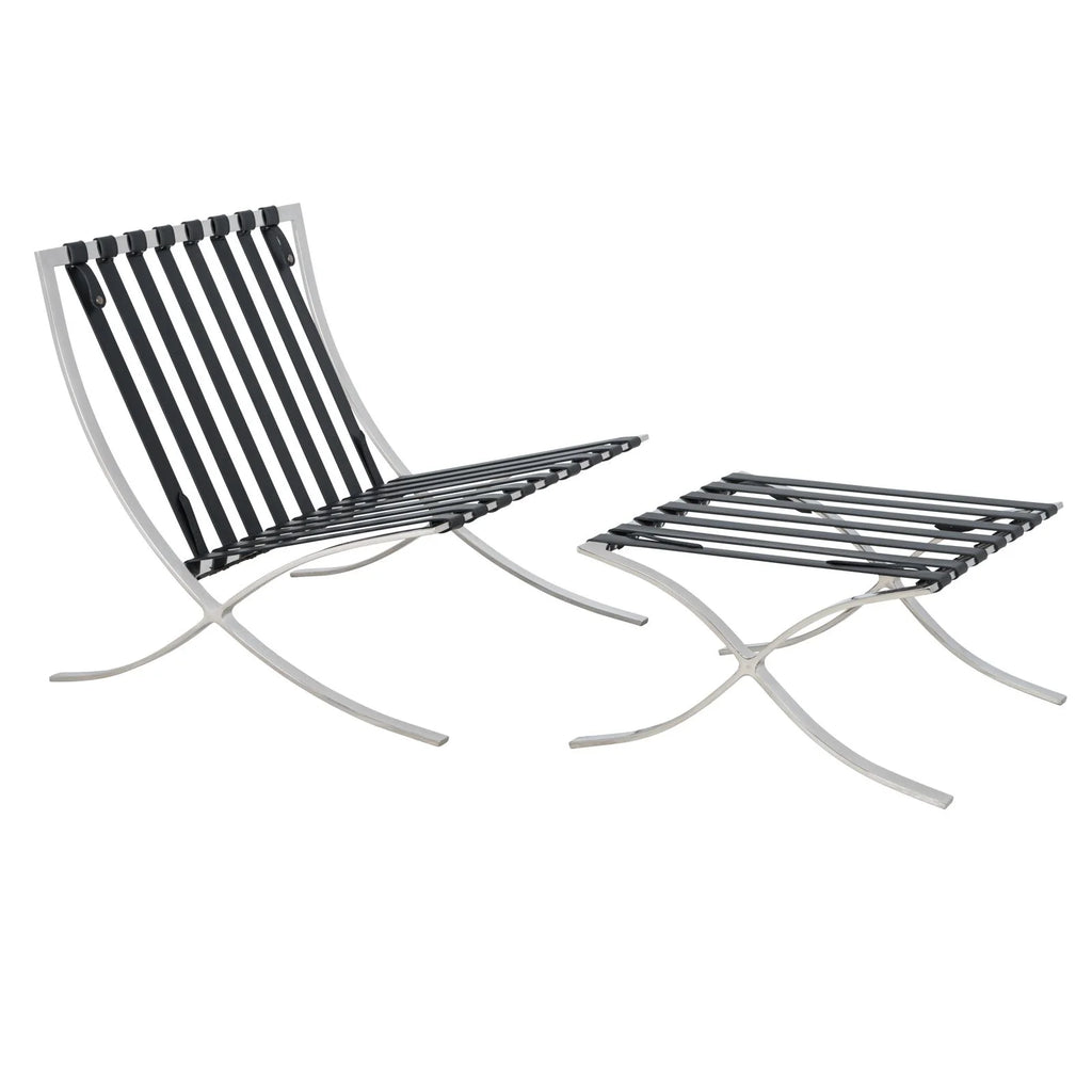 Pavilion Chair & Ottoman A752791
