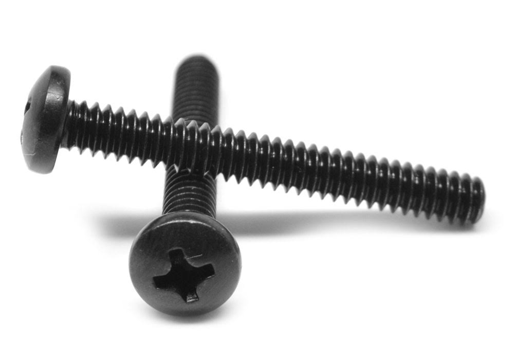 #10-24 x 3 1/2 Coarse Thread Phillips Pan Head Machine Screw U9916