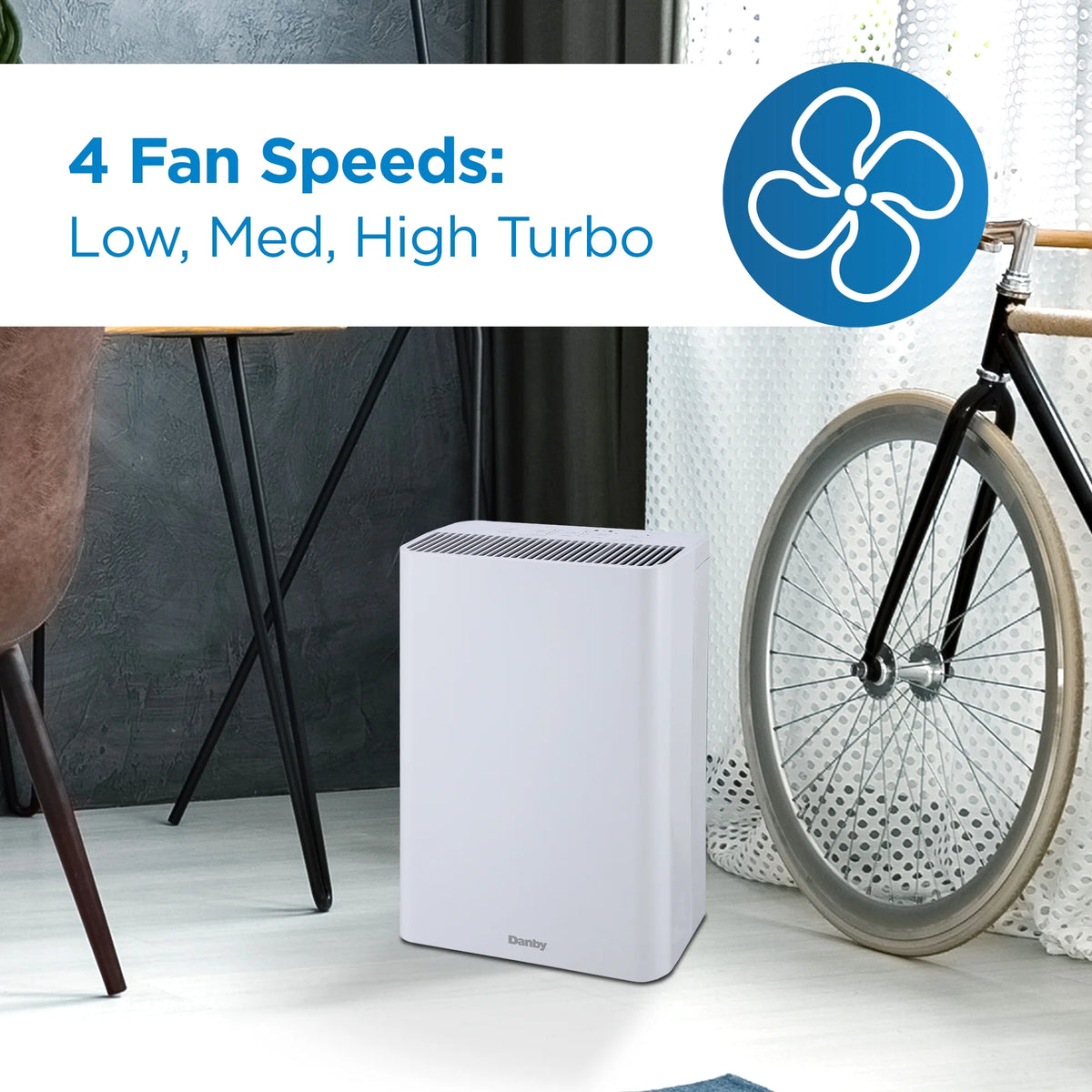 White True HEPA Air Purifier M891675