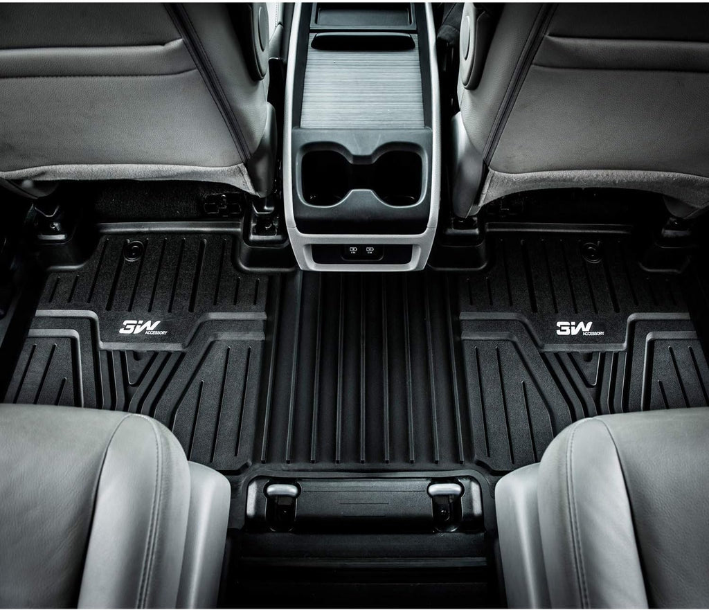 Black TPE All-Weather Car Floor Liners Full Set K85345