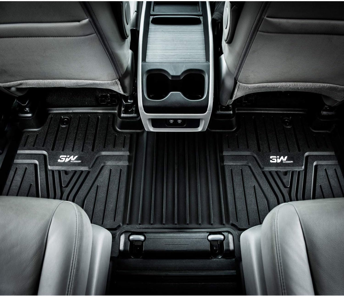 Black TPE All-Weather Car Floor Liners Full Set K85345