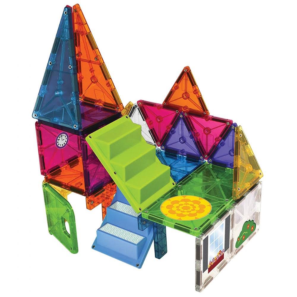 28 Piece Mixed Colors House & Car Expansion Set K8700