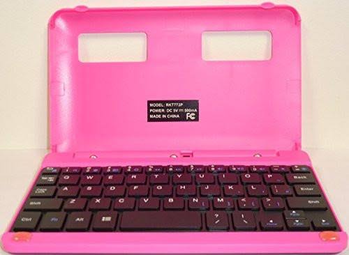 Pink 16 GB Wi-Fi Android Tablet with Keyboard and Case Y637