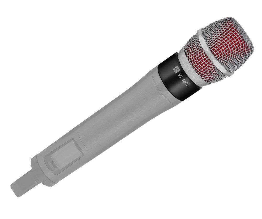 Black Wireless Microphone Capsule B448514