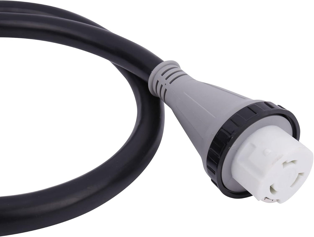 50 Amp 50 Feet RV Power Extension Cord with Molded Connector and Twist Lock F630