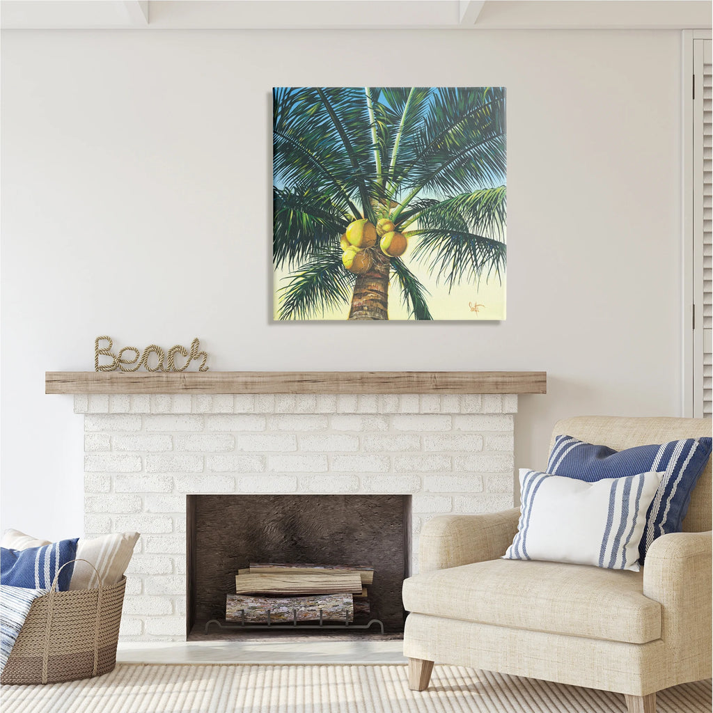 Botanical & Floral Gallery Wrapped Canvas Print Wall Art, 30 x 30 P76624