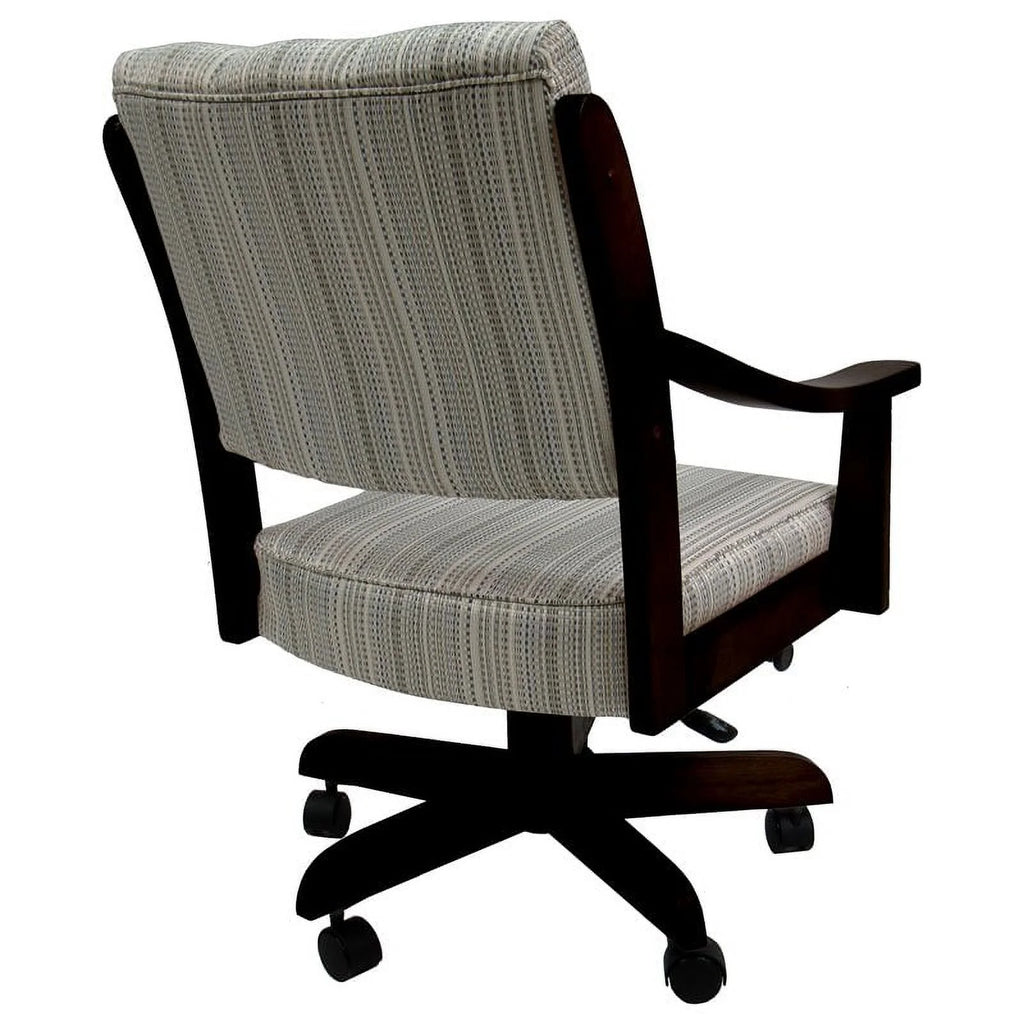 Natural Black Swivel Wood Dining Chair K480