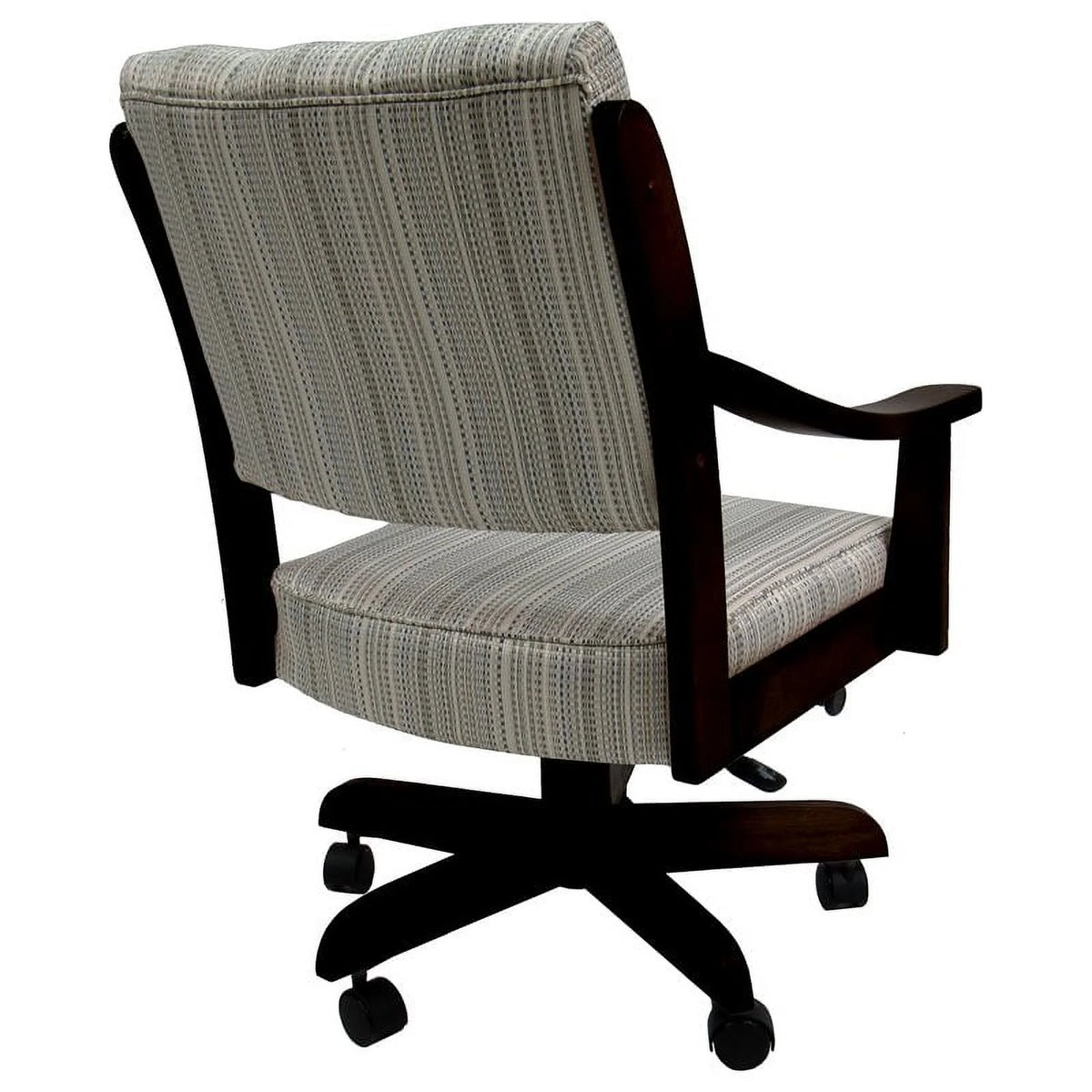 Natural Black Swivel Wood Dining Chair K480