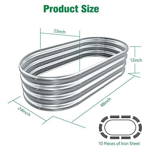 2x2x1 Ft Round Raised Garden Bed S693172