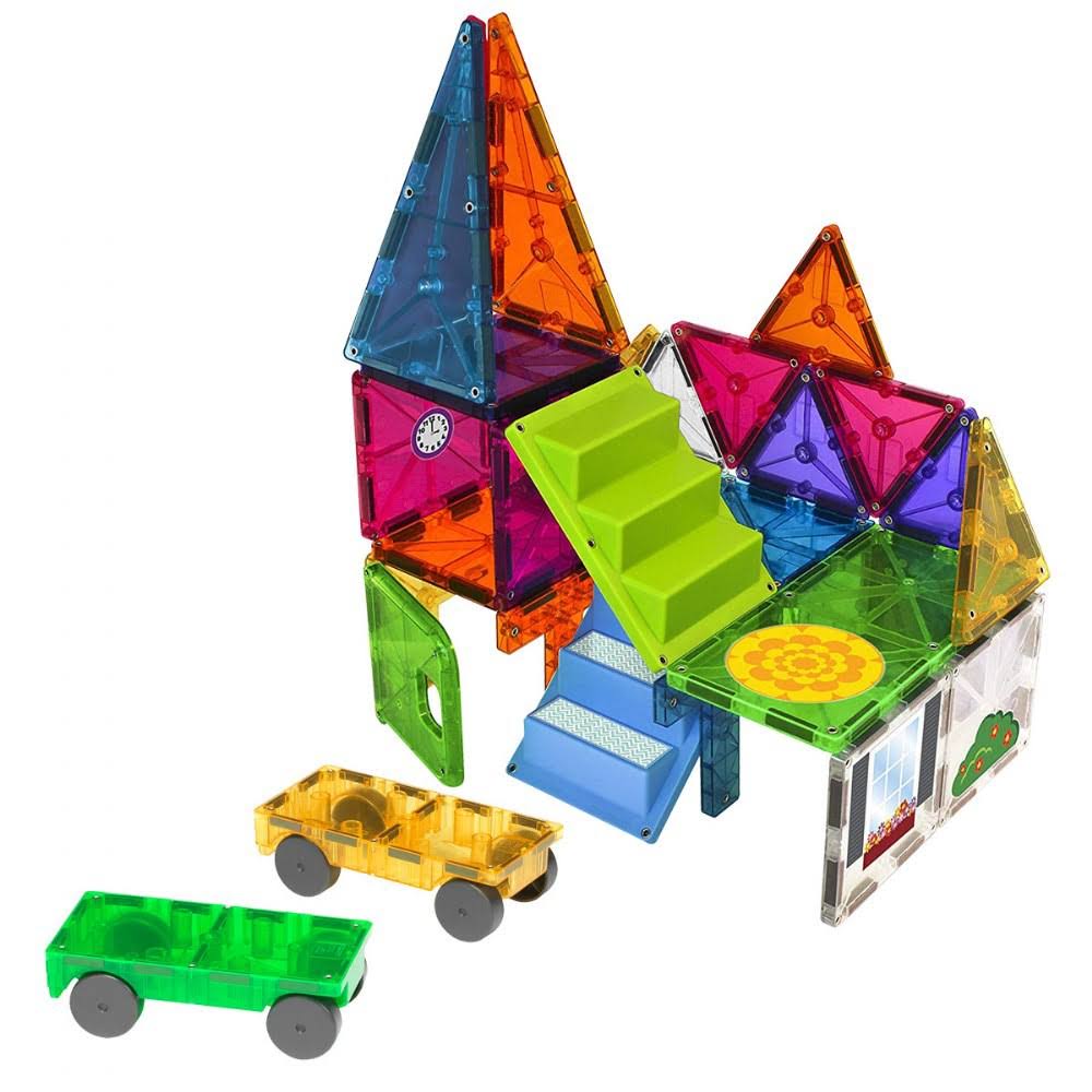28 Piece Mixed Colors House & Car Expansion Set K8700