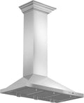 42 in. Convertible Vent Wall Mount Range Hood in Stainless Steel B280773