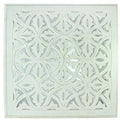White MDF Panel Wall Decor B678