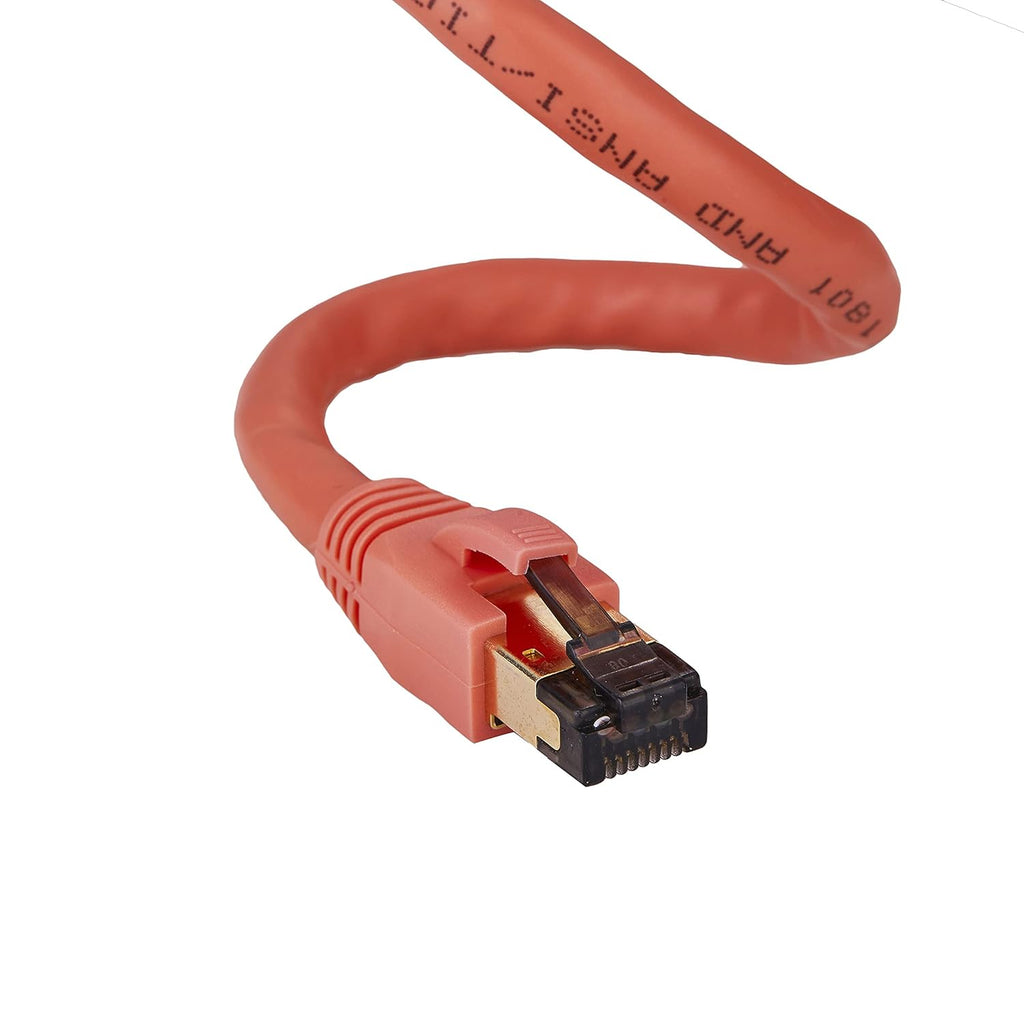 Cat8 Purple 75FT SFTP Ethernet Patch Cable 26AWG Copper Wire Pack of 2 G1694
