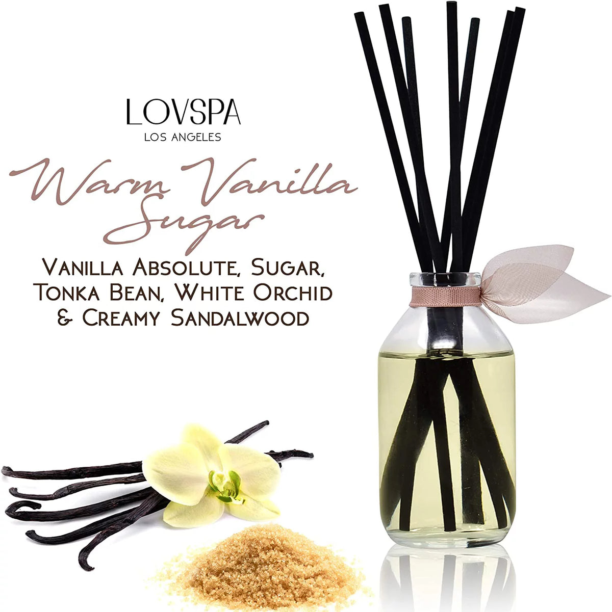 Warm Vanilla Sugar Reed Diffuser Oil Set L614648