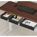 3 Pack Slide Out Desk Drawers, Black W690281