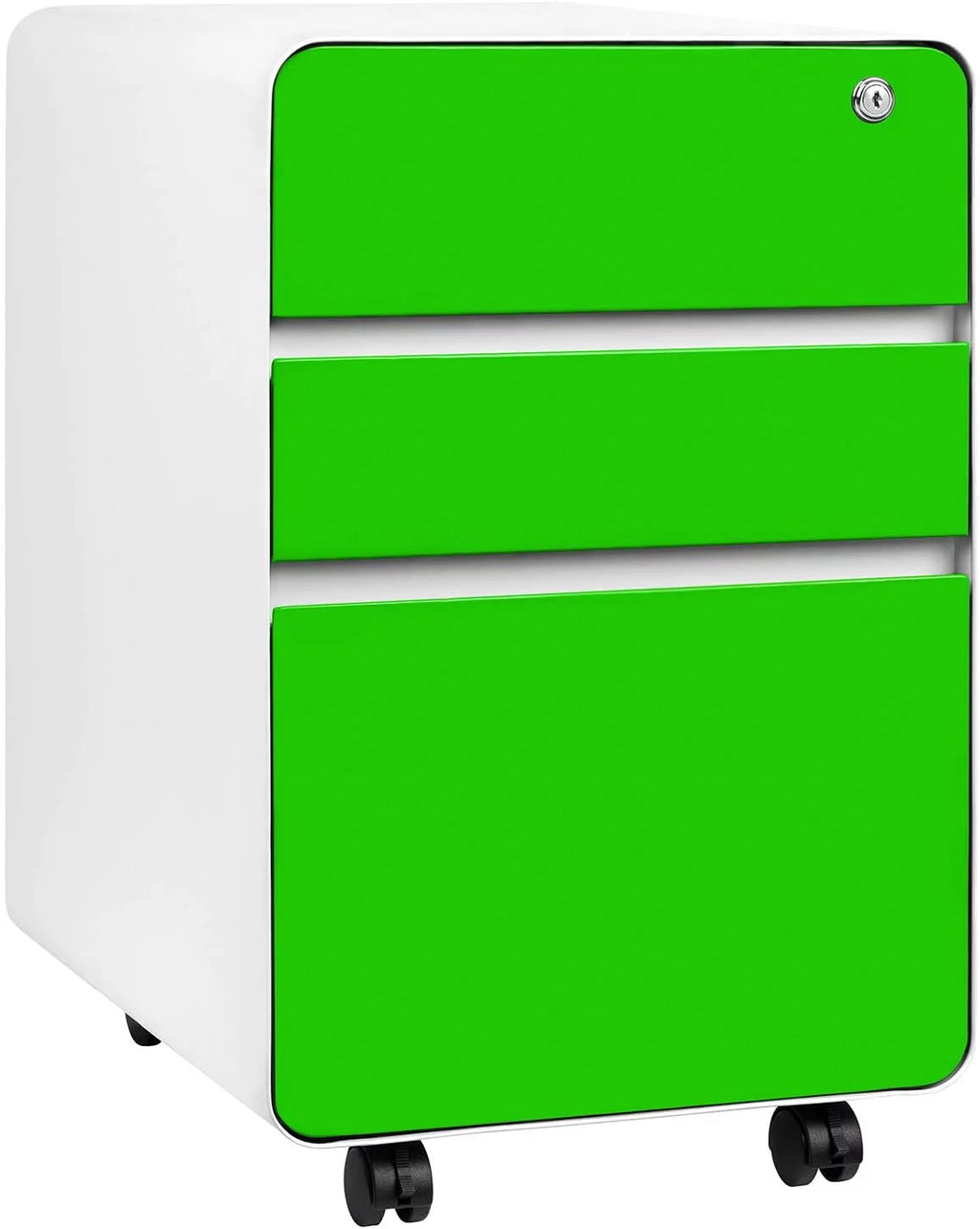 3 Drawer Metal File Cabinet with Lock B7476