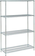 Wire Shelving Starter 60x22W x 24x22D x 74x22H K49270