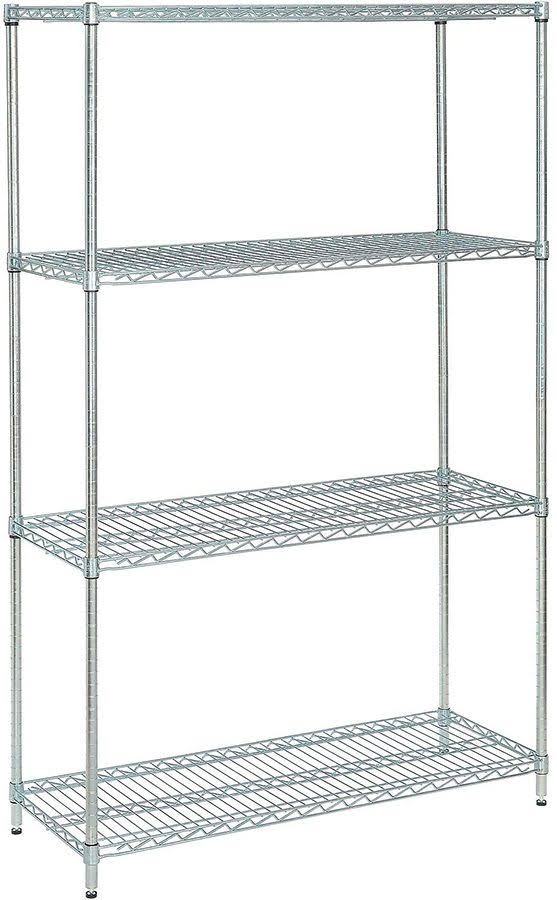 Wire Shelving Starter 60x22W x 24x22D x 74x22H K49270