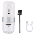 Portable Electric Burr Coffee Grinder, Ceramic Grinding Core, Adjustable, USB Rechargeable T4551