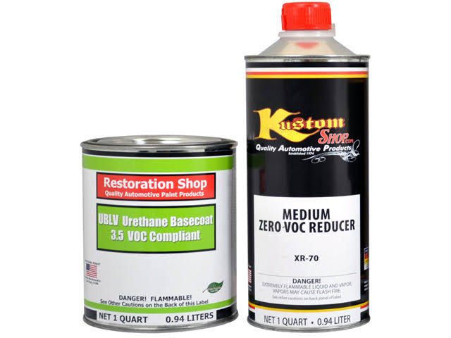 Transport Blue Low VOC Urethane Basecoat Car Auto Paint Kit D1449