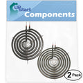 2-Pack 8 inch 6 Turns & 6 inch 5 Turns Surface Burner Elements I5950