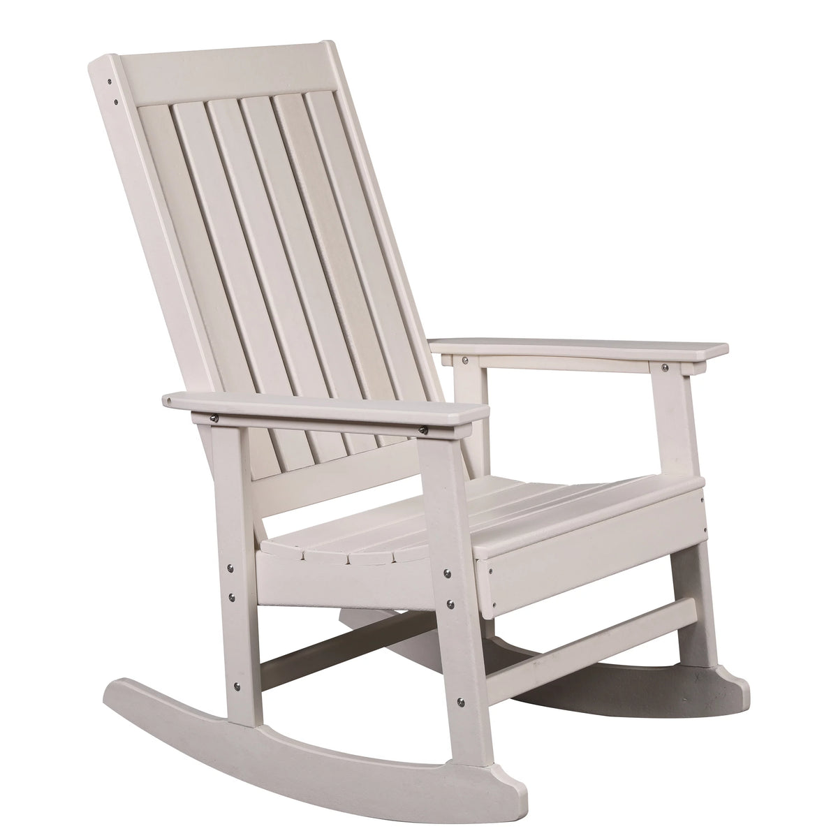 White Adirondack Rocker Z2107