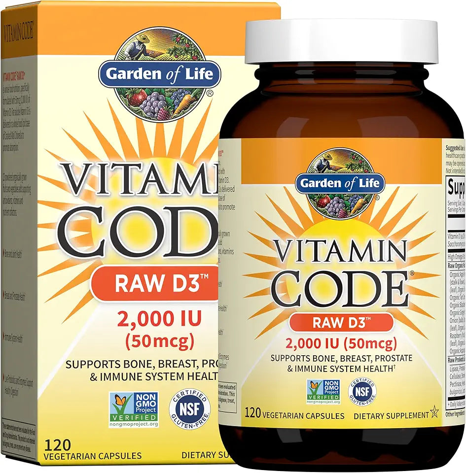 120 Capsules Womens Multi and D3 2000 Iu 120 Capsules Bundle H86012