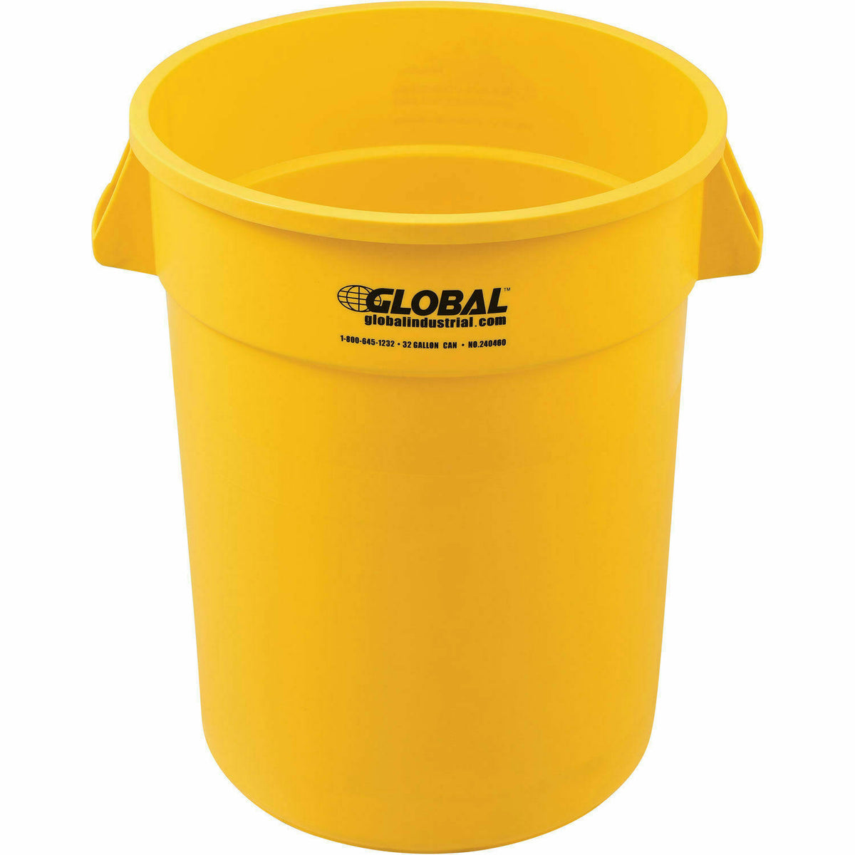 32 Gal Yellow Trash Container G798
