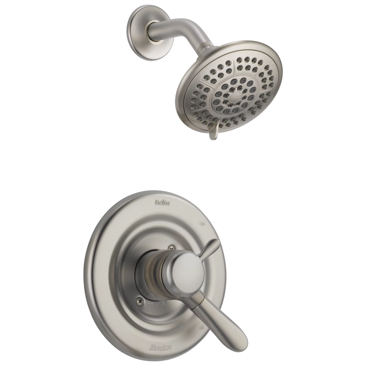 5-Spray Single Handle Shower Faucet in Stainless U7393