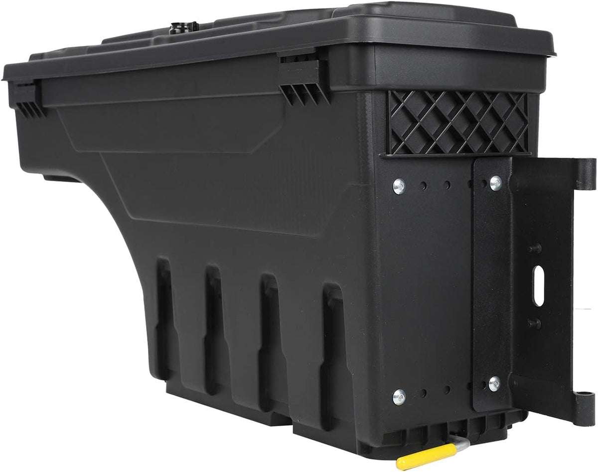 Truck Bed Wheel Well Storage Case Tool Box Lockable Storage Box H7238