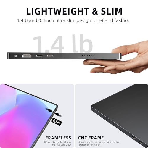 15.6" IPS HDR 1920X1080 FHD Portable Monitor R537539