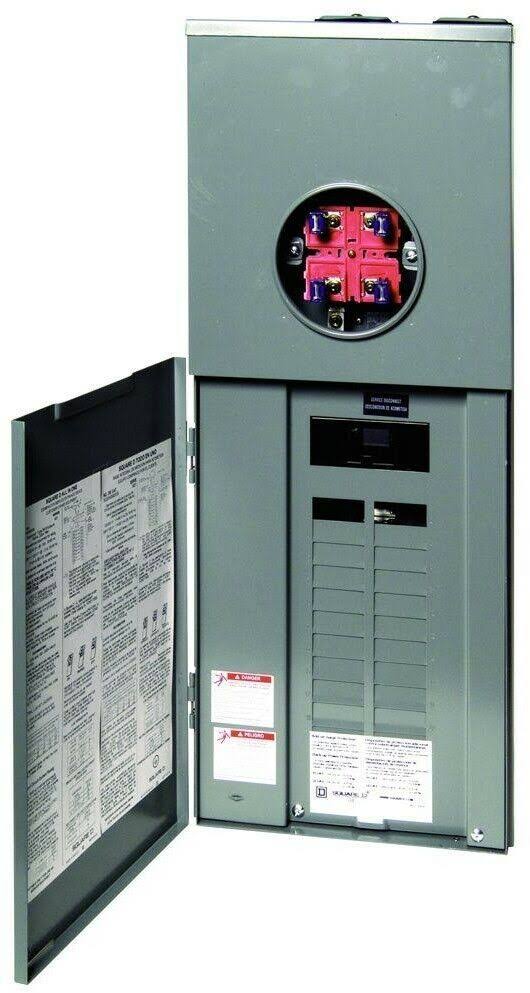 200 Amp 20-Space 40-Circuit Outdoor Overhead Service M775