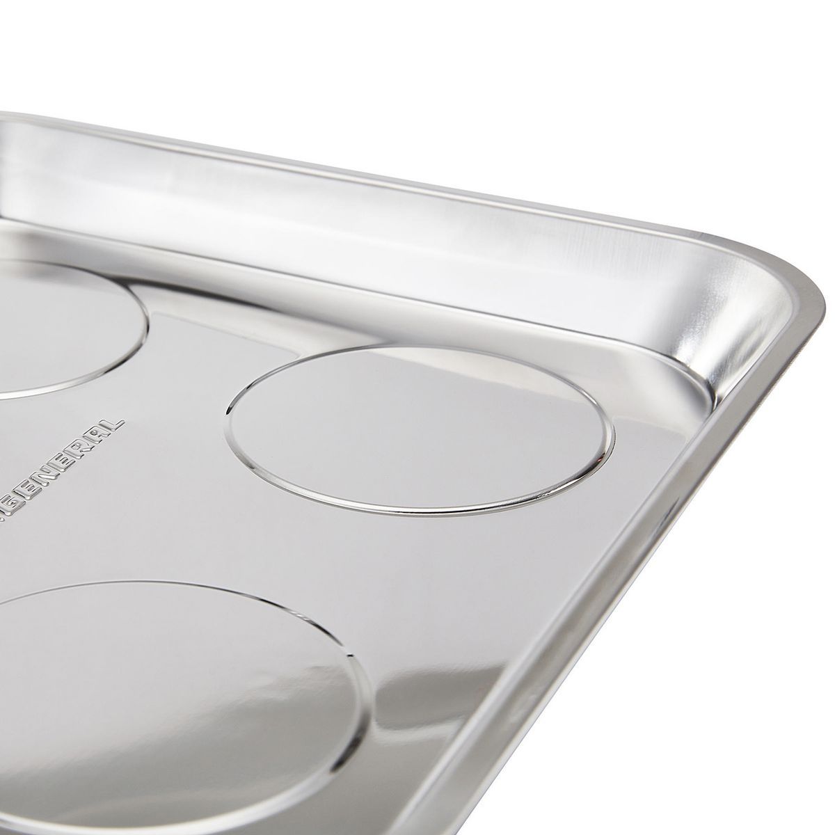 10-1/2 in. x 11-1/2 in. Magnetic Stainless Steel Parts Tray B2865