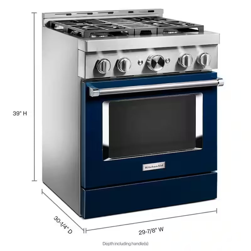 4.1 cu. ft. Smart Gas Range with Self-Cleaning and True Convection D20621