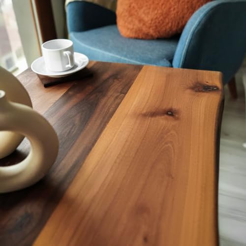 30" x 60" Walnut Wooden Table E71224