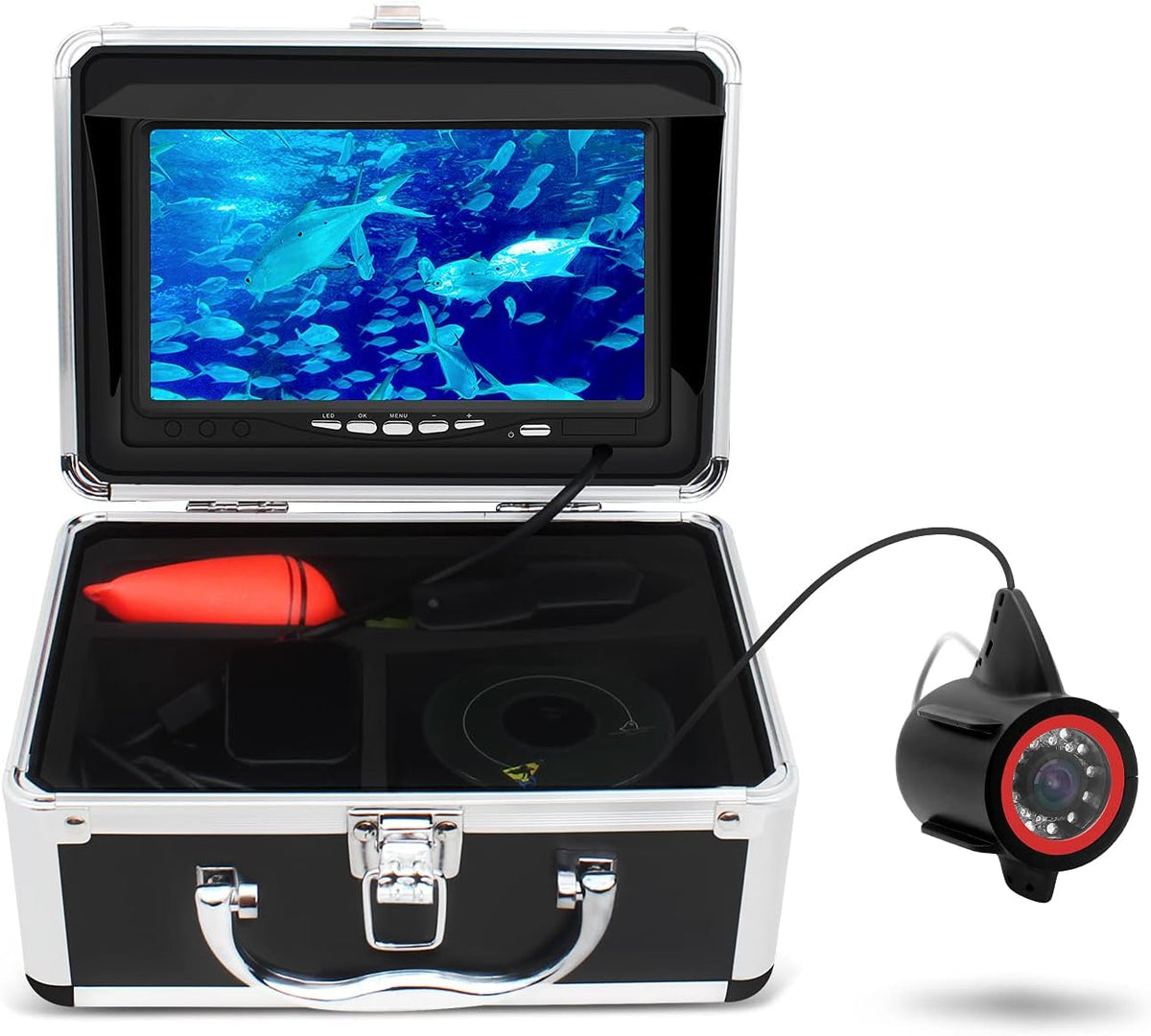 Underwater Fishing Camera with 7 inch HD LCD Monitor Y496394