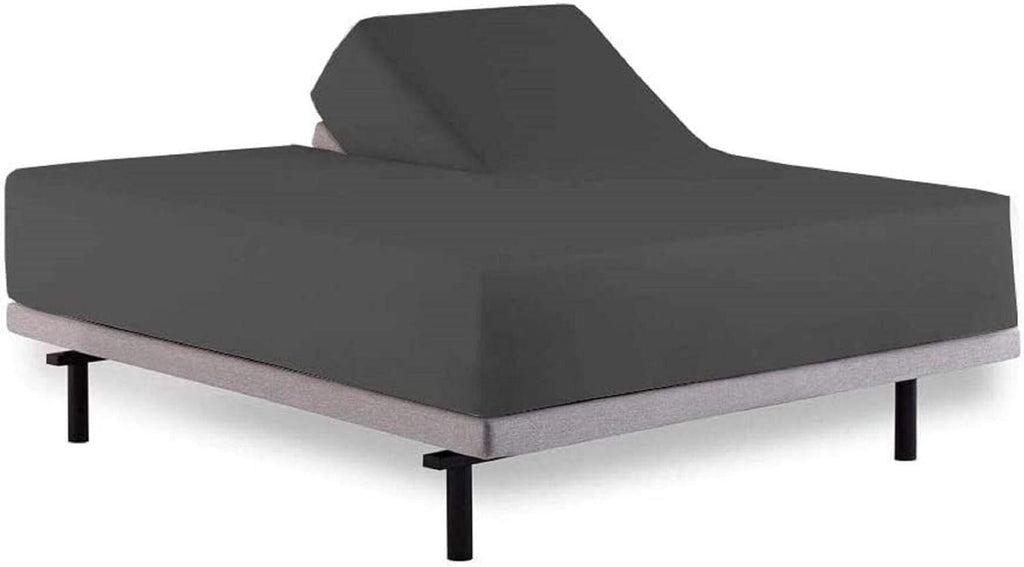 Split Top Cal King Sheets Set White D6894